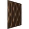 Ekena Millwork 19 5/8in. W x 19 5/8in. H Ariel EnduraWall Decorative 3D Wall Panel Covers 2.67 Sq. Ft. WP20X20AICAB - alternate 3